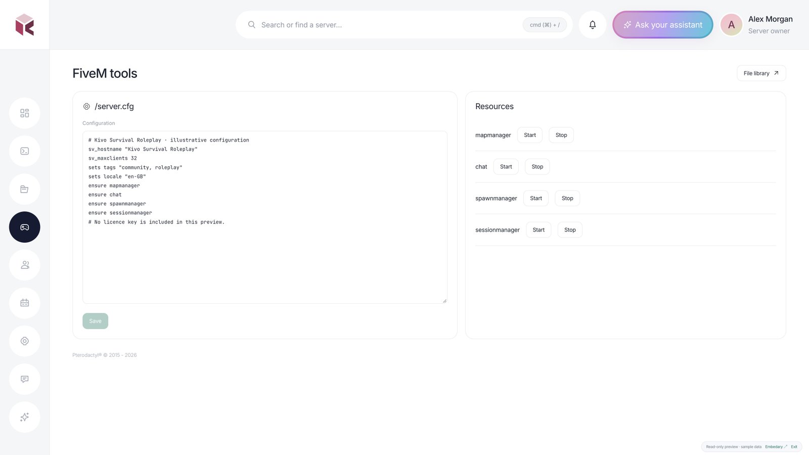 Kivo — FiveM resources · sample data