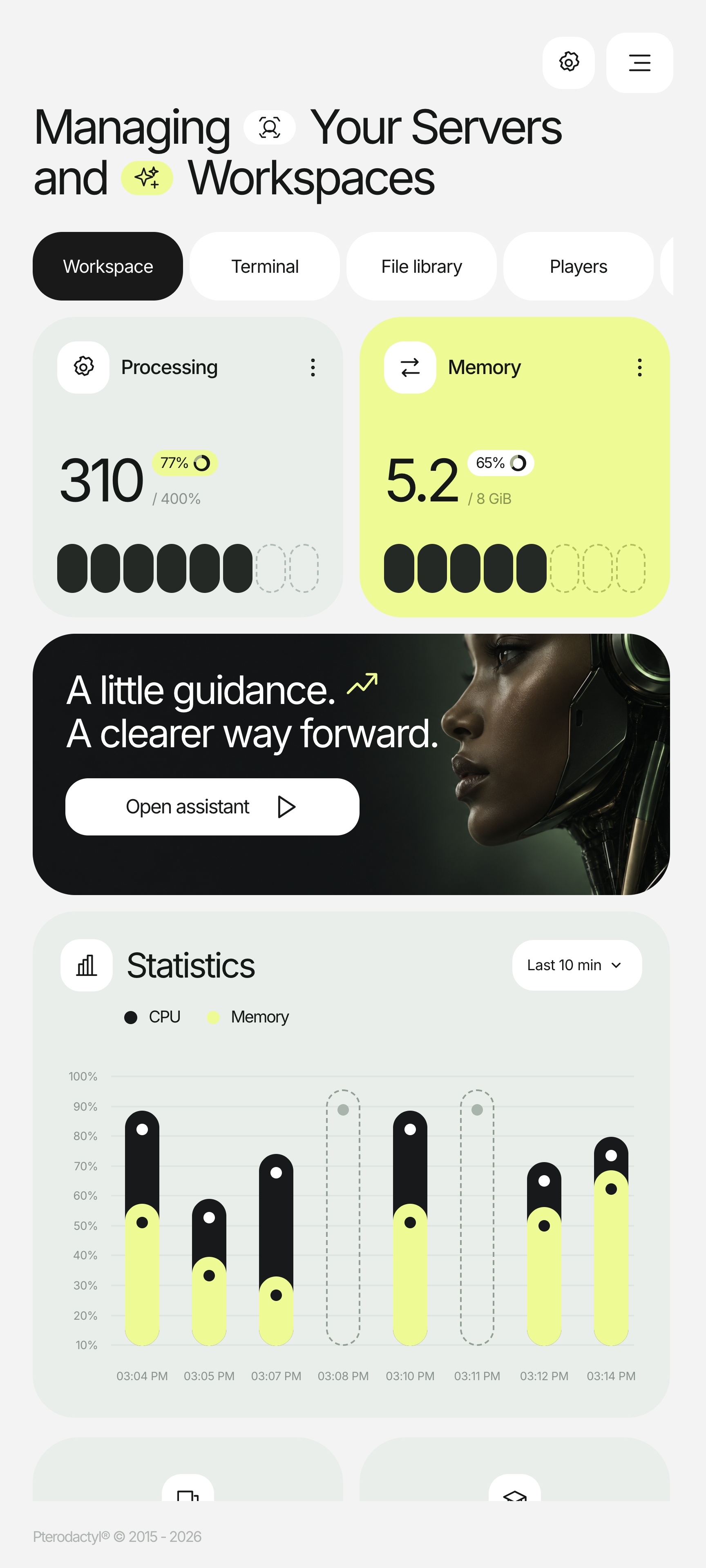 Scora overview on mobile