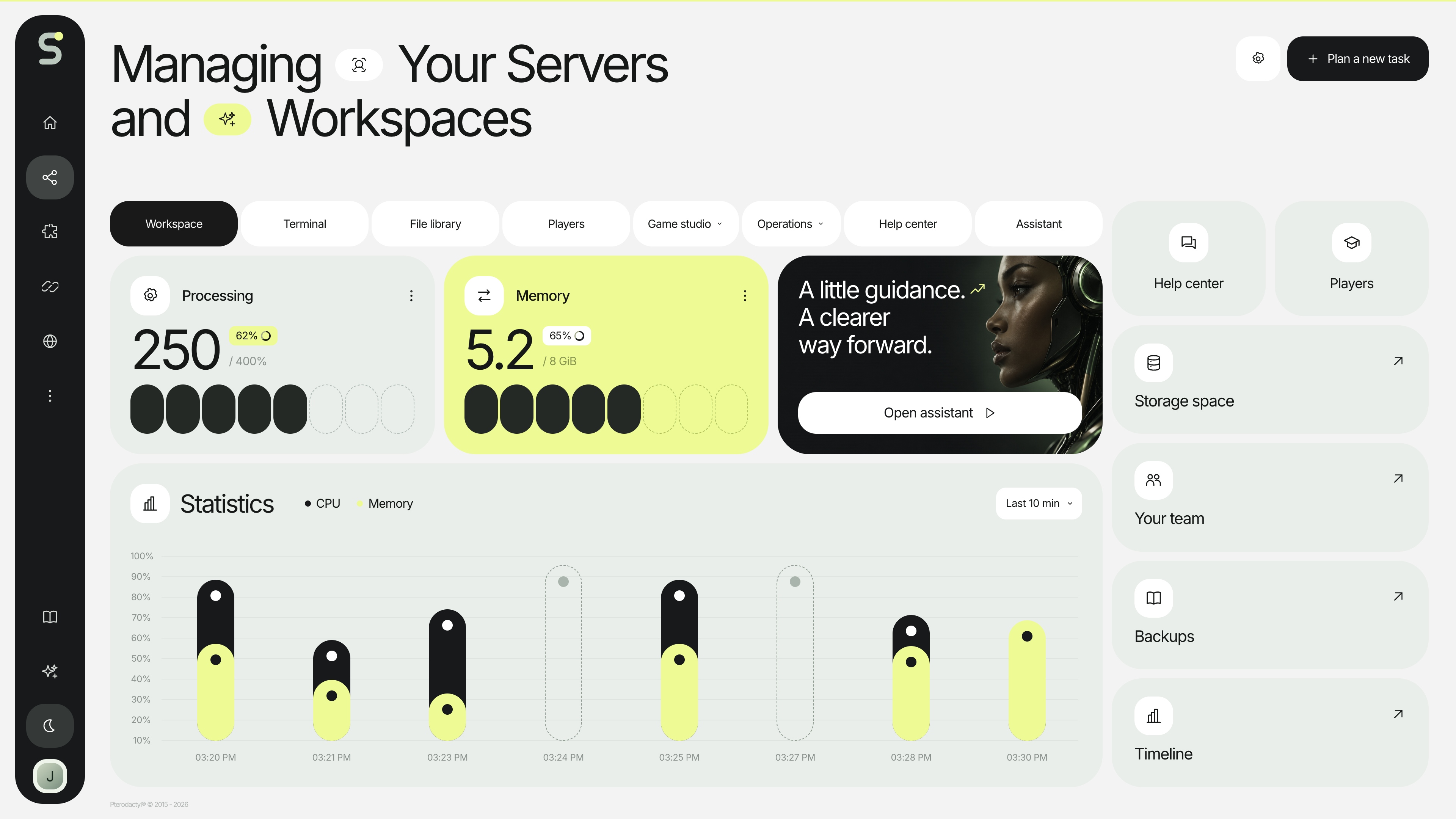 Scora — Workspace · sample data